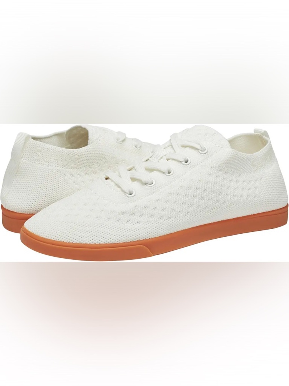Suavs The Zilker Gum Lace Up Knitted Men's Sneaker Shoes US 11 Marshmallow
